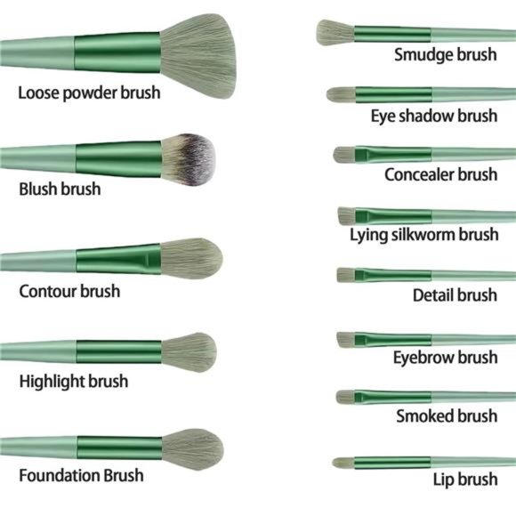 23 pcs🌹 Makeup Brushes Set with Beauty Blender, Foundation Brush Eyeshadow ... - Picture 4 of 7